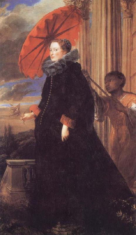 Anthony Van Dyck Marchesa Elena Grimaldi,Wife of Marchese Nicola Cattaneo oil painting image